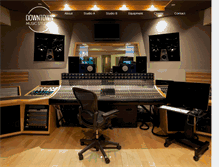 Tablet Screenshot of downtownmusicstudios.com